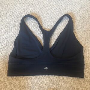 NEW Athleta serenity bra a-c sports bra butter black medium